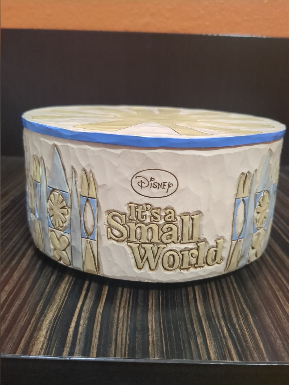 Jim Shore Disney Traditions It's A Small World Sonata Musical Displayer Base - Picture 1 of 6